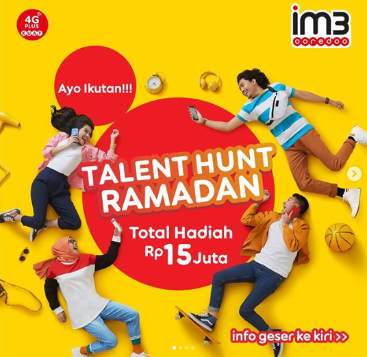 IM3 Ooredoo THR ( Talent Hunt Ramadan ) 2020