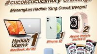 Lomba TikTok #CucokCucuCimory Berhadiah Macbook Air, iPhone 12, Apple Watch, dll