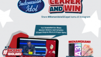 lomba screenshot dan share sicepat indonesian idol dan rcti