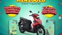 giveaway & Photocontest minigold berhadiah Motor Honda Beat dan 10 gr Emas
